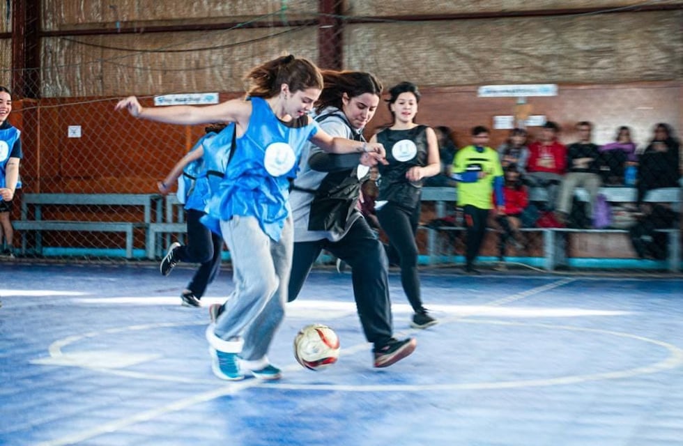 El “Ushuaia joven” celebró su jornada deportiva con futsal femenino
