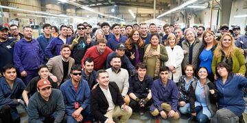 Melella y Tolosa Paz compartieron actividades en Tierra del Fuego