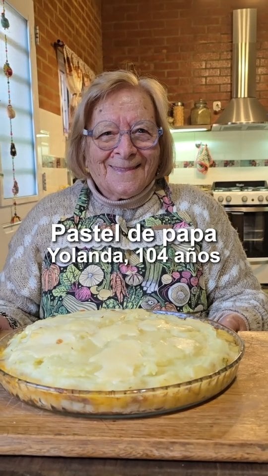 Yolanda, la abuela que compartió su receta secreta.