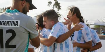 La Selección Argentina de Fútbol para Ciegos derrotó 3 a 0 a México en la Copa América