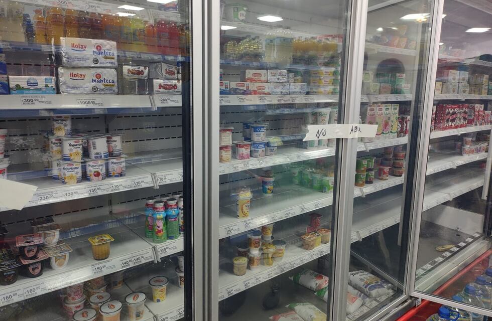 Decomisan alimentos de un supermercado por falta de frío