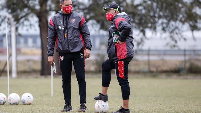 Marcelo Vázquez ve como perjudicial entrenar sólo por Zoom (Leandro Gómez / Prensa IACC).