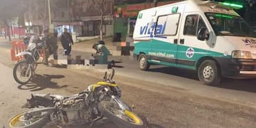 Dos motociclistas resultaron heridos tras accidentes de tránsito en Carlos Paz