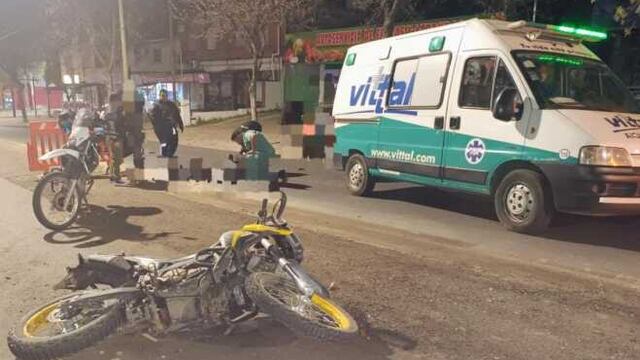 Dos motociclistas resultaron heridos tras accidentes de tránsito en Carlos Paz