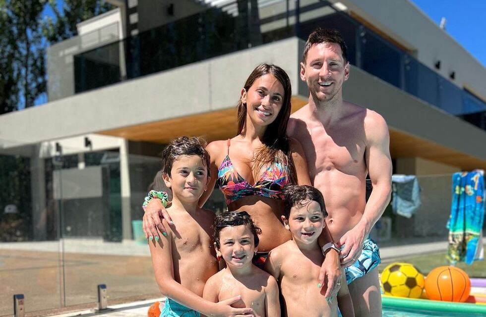Lionel Messi y sus hijos sorprendieron a Antonela Roccuzzo con un gran regalo