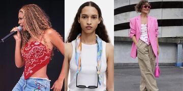 Cómo usar los pañuelos, el accesorio que vuelve a ser tendencia esta temporada