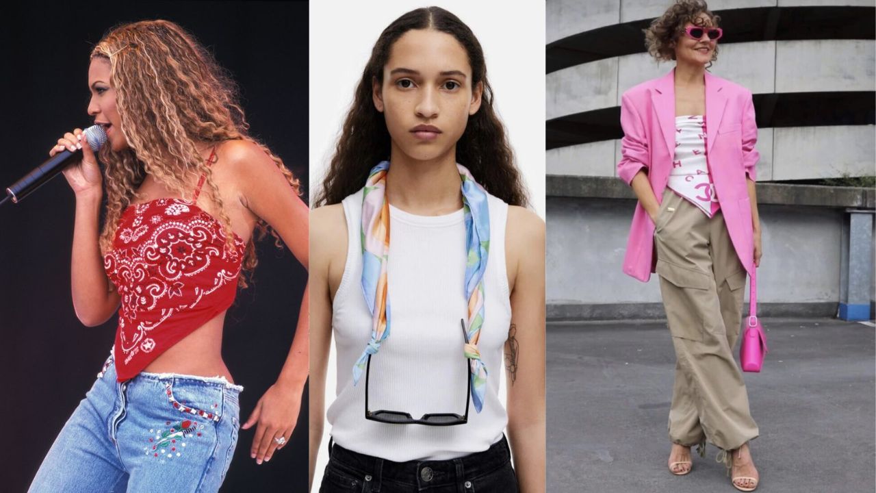 Cómo usar los pañuelos, el accesorio que vuelve a ser tendencia esta temporada