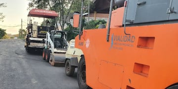 Eldorado: avanzan con los trabajos de asfaltado sobre empedrado en algunas zonas de la ciudad
