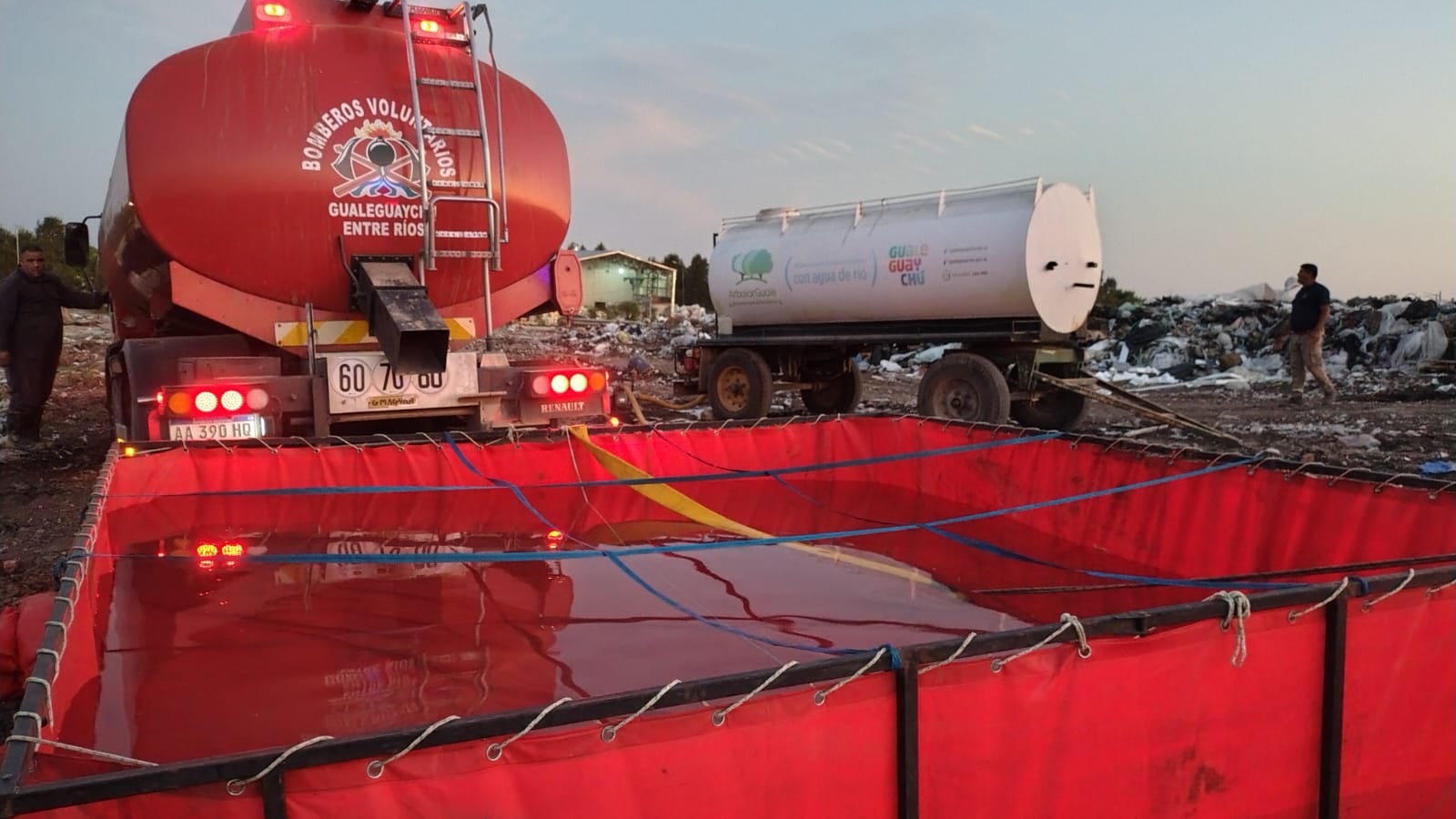 Incendio en Ecoparque.