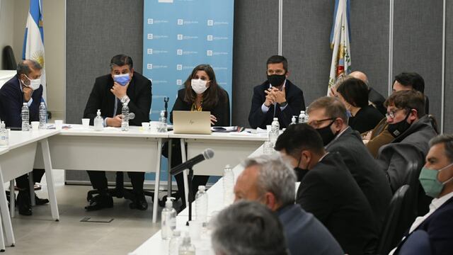 La ministra de Salud de Mendoza, Ana María Nadal,  informa en la Legislatura sobre la carga de datos de fallecidos por Covid-19. José Gutiérrez/Los Andes