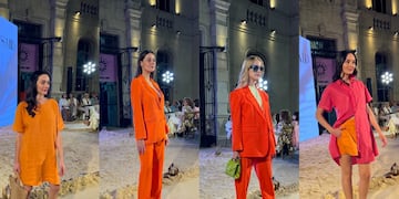 Cómo llevar el naranja, el color estrella de la temporada primavera verano. Foto: La Voz.
