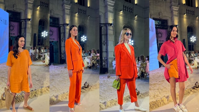 Cómo llevar el naranja, el color estrella de la temporada primavera verano. Foto: La Voz.