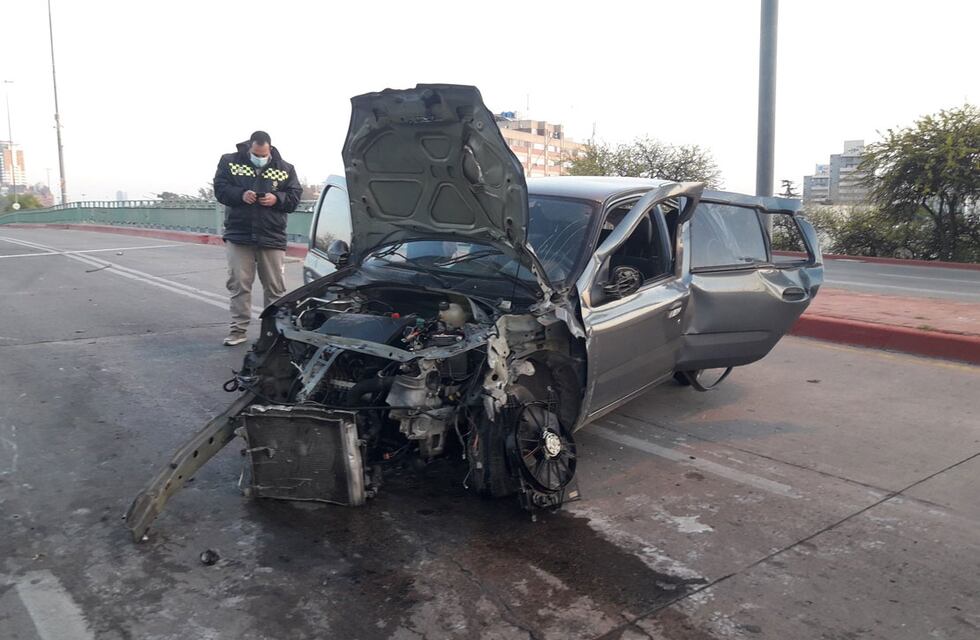Tremendo choque en Córdoba deja un herido grave