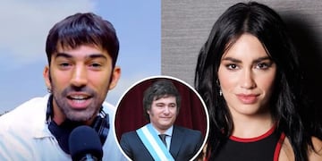 Pedro Rosemblat, el novio de Lali Espósito, le dejó un fuerte mensaje a Javier Milei: “Lo entiendo, yo también estoy obsesionado”