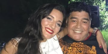 Así está hoy Jana, la hija bajo perfil de Diego Maradona: a qué se dedica y dónde vive