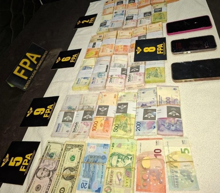 Carlos Paz: una pareja fue detenida con drogas y millones en un geriátrico tomado. Fotos: El Diario de Carlos Paz