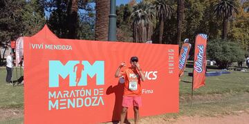 Pablo Lario maratón de Mendoza