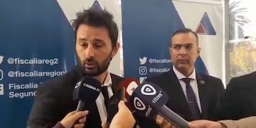 El funcionario fue apuntado por los delincuentes al igual que su colega Matías Edery.