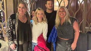 Luisana Lopilato en Soberanía, acompañada por Michael Bublé.