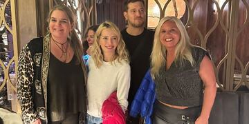 Luisana Lopilato en Soberanía, acompañada por Michael Bublé.