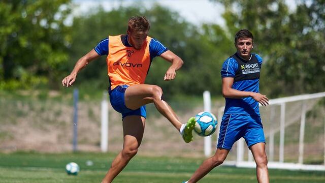 Mateo Retegui y Nanuel Tenaglia. Dos para el primer amistosos, aunque el lateral sólo por ahora...