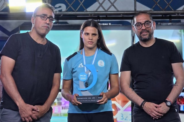 Candela Cerrudo fue elegida como la deportista del año