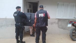 El televisor recuperado en Sunchales
