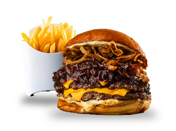 Así es la mejor hamburguesa gourmet de Córdoba.