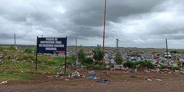 Basural a cielo abierto Punta Alta