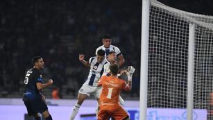 Juan Rodríguez marcó el 2-1 final a favor de Talleres ante Independiente Rivadavia y se apunta como titular al duelo con River. (Facundo Luque / La Voz)