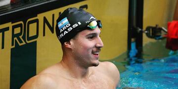 El santafesino completó la prueba en 52 segundos y 7 centésimas.