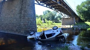 El año comenzó con dos vuelcos en rutas de Punilla: uno en Cosquín y otro en la Autovía