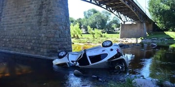 El año comenzó con dos vuelcos en rutas de Punilla: uno en Cosquín y otro en la Autovía
