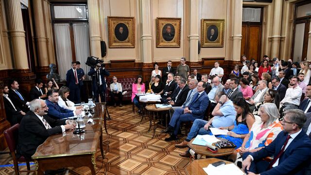 Luego de un cuarto intermedio, continuó en el Senado el plenario de comisiones que analizó el proyecto de ley para establecer la Boleta Única de Papel.
