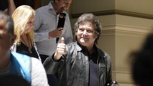 Javier Milei votó en el balotaje - Foto Clarín