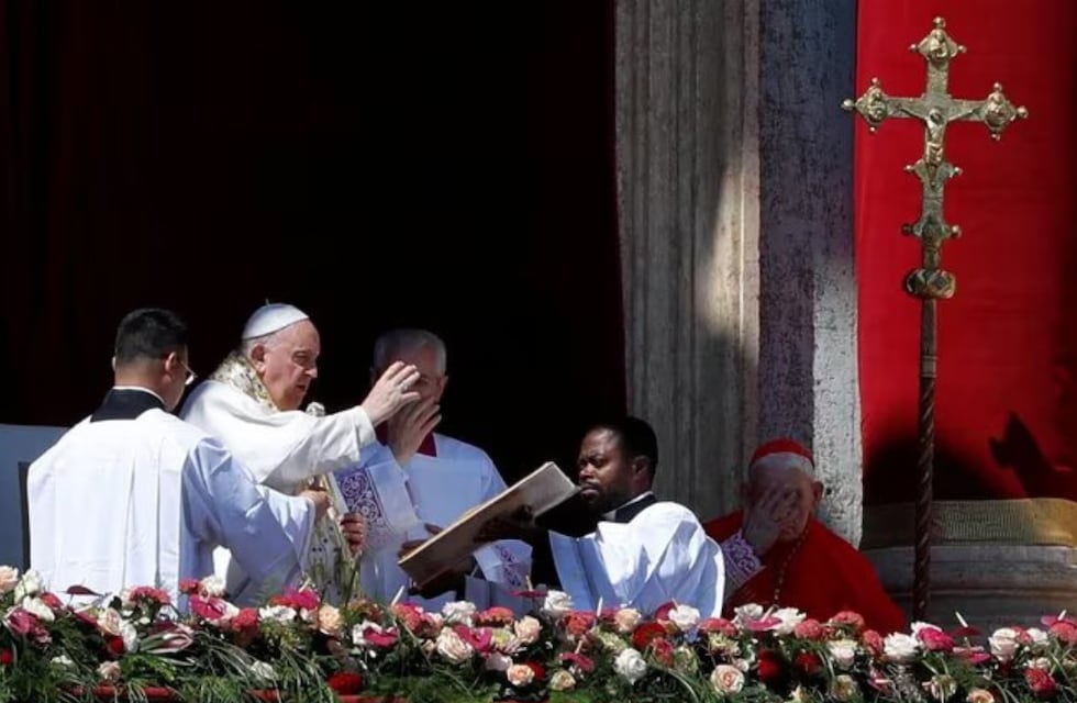 En su mensaje de Pascua, el papa Francisco pidió paz para el pueblo ucraniano