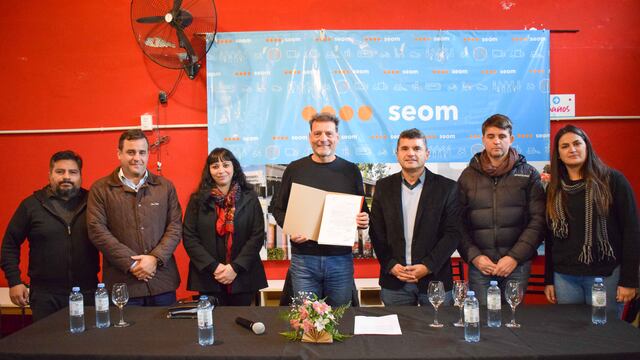 Se recibió formalmente la Resolución del Ministerio de Trabajo que brinda a SEOM la representación gremial del Departamento Las Colonias.
