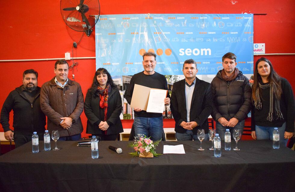 El Ministerio de Trabajo de la Nación le otorgó al SEOM la representación del Departamento Las Colonias