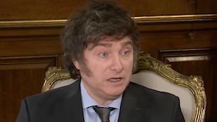 Milei habló de "coimas" y de plebiscito sobre el DNU durante una entrevista con La Nación+. Foto: Captura de video