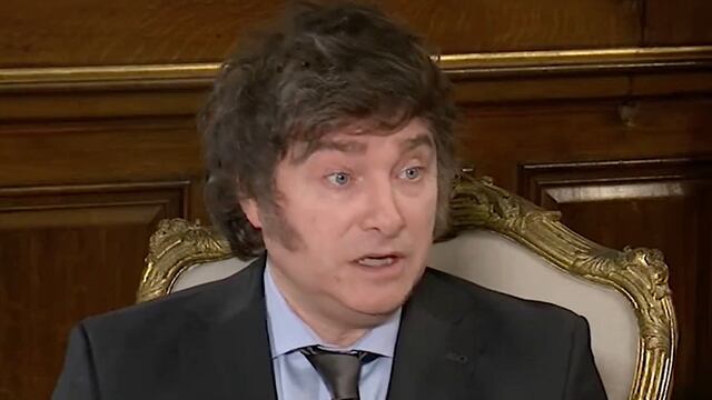 Milei insistió con las SAD en el fútbol argentino: "La inversión entra rápido y es un negocio fácil". Foto: Captura de video