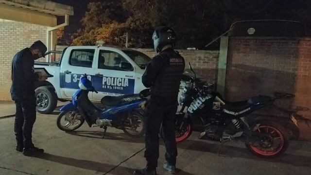 Efectivos policiales recuperaron una motocicleta sustraída en Oberá.