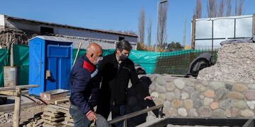 El intendente de San Rafael resaltó las obras que se llevan adelante en el departamento.