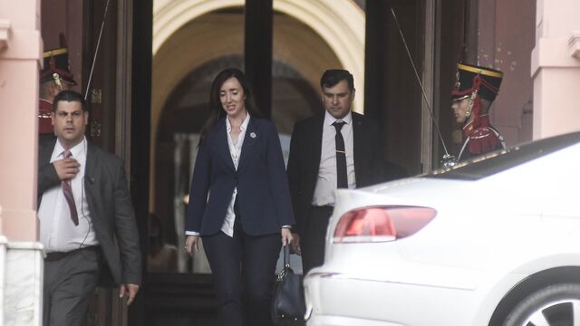 La vicepresidenta y titular del Senado, Victoria Villarruel (Foto: Federico López Claro)