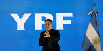 El flamante presidente de YPF, Pablo González anunció inversiones en Santa Cruz.