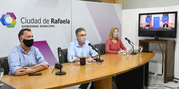 Videoconferencia en donde se analizó la situación epidemiológica de la provincia, con autoridades locales