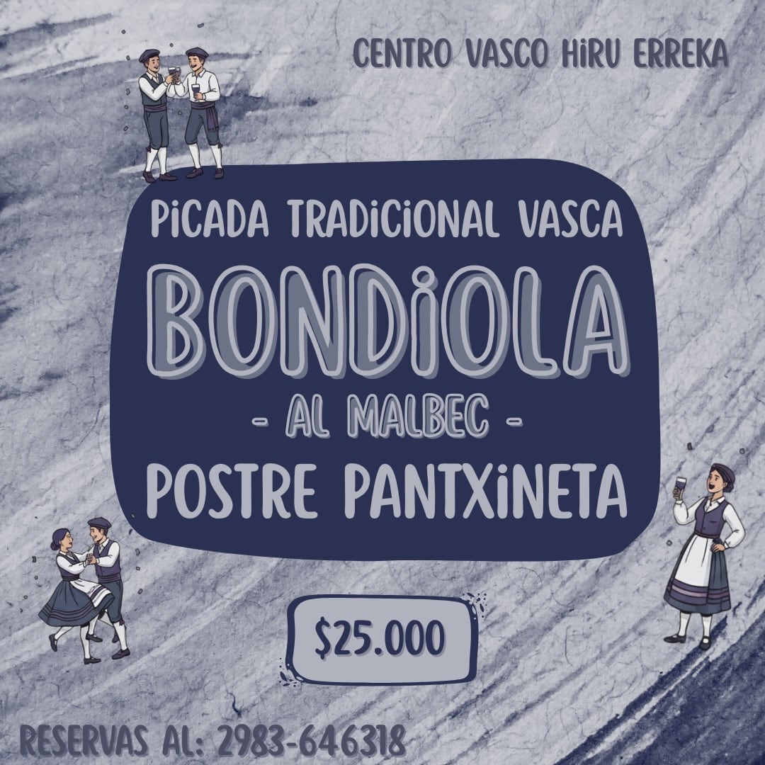 Cena de Fin de año Colectividad Vasca