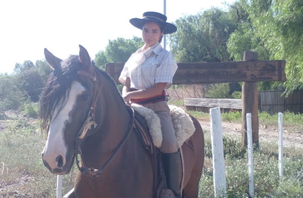 Julieta Montenegro, una de las revelaciones en Caballos Criollos, representará a Mendoza en Palermo