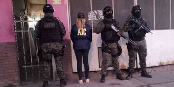 La Agencia de Investigación Criminal hizo el operativo junto a otras fuerzas policiales.
