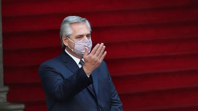 El presidente Alberto Fernández. (AP)