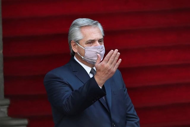 Alberto Fernández. Presidente de Argentina. (AP)